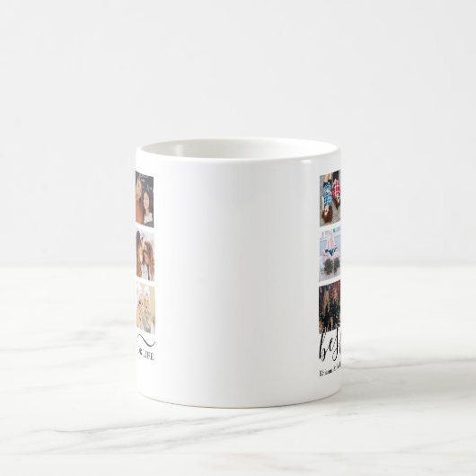 ライフフォトコラージコーヒーマグのための可愛いベスティーズ コーヒーマグカップ (中央)