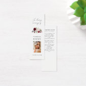 ライフブックマークのバーガンディお祝い (デスク)