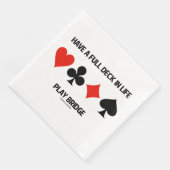 ライフブリッジ4カードスーツ遊にフルデッキを持つ (コーナー)