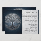 ライフブルースカイの平和な夜 招待状 (正面/裏面)