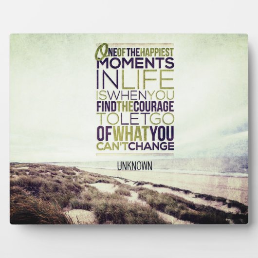 ライフプラークで最も幸せな瞬間 フォトプラーク (正面)