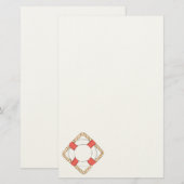 ライフプレサーバーひな形 便箋 (正面/裏面)