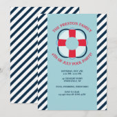 ライフプレザーバー招待状 招待状 (正面/裏面)