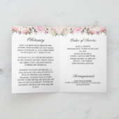 ライフプログラムの2つの写真の葬儀お祝い プログラム (内部)