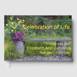 ライフベンチ素朴花記念お祝い ゲストブック