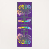 ライフホスコッチヨガマットの木 ヨガマット (正面)