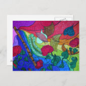 ライフポストカードのメロディ ポストカード (正面/裏面)