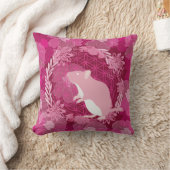 ライフマウスの花 クッション (ブランケット)