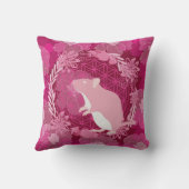 ライフマウスの花 クッション (裏面)