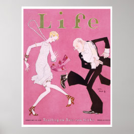ライフマガジンカバーフラッパー1926 ポスター