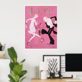 ライフマガジンカバーフラッパー1926 ポスター (ホームオフィス)