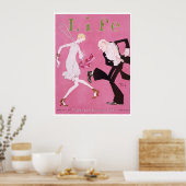 ライフマガジンカバーフラッパー1926 ポスター (キッチン)