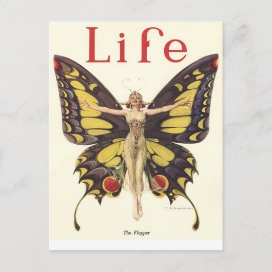 ライフマガジン ポストカード (正面)