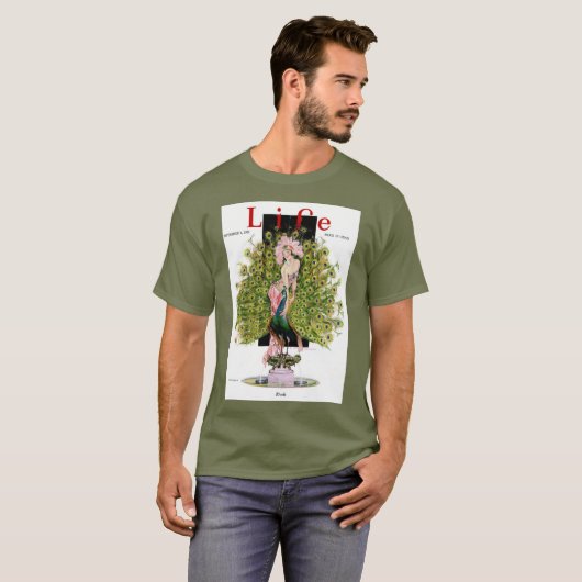 ライフマガジン Tシャツ (正面フル)