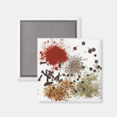 ライフマグネットのスパイス マグネット (正面/裏面)