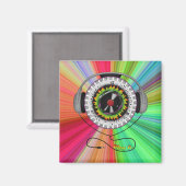 ライフマグネットの音楽 マグネット (正面/裏面)