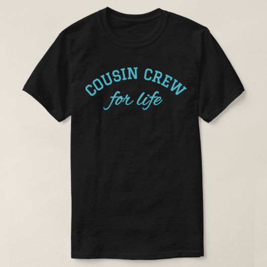 ライフマッチングの従兄弟クルー Tシャツ (デザイン正面)