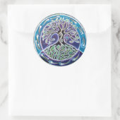 ライフマンダラの木の病者 ラウンドシール (バッグ)