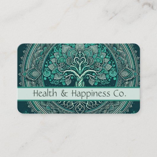 ライフマンダラの木 名刺 (正面)