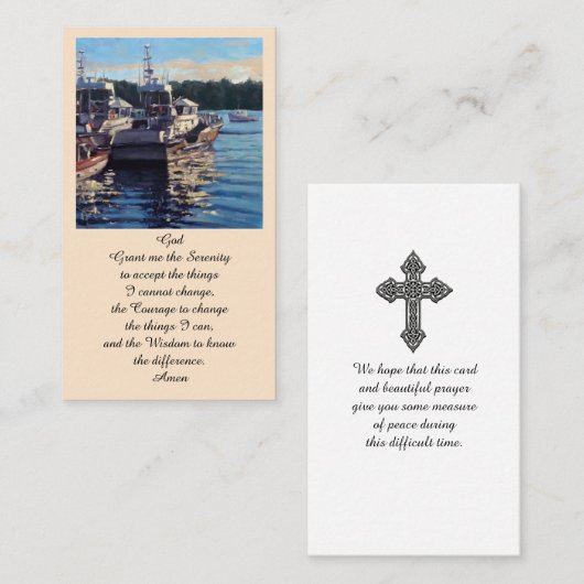 ライフモダンカードの記念お祝い 名刺 (正面/裏面)