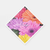 ライフモノグラムパーティーお祝い スタンダードランチョンナプキン (角)