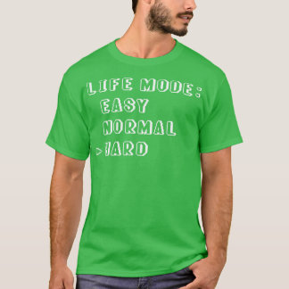 ライフモード懸命 Tシャツ