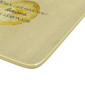 ライフユー与えレモンズ引用文 カッティングボード (角)