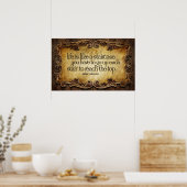 ライフライクステアースポ感動的スタープリント ポスター (キッチン)