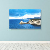 ライフランスのトハウス キャンバスプリント (インサイチュ (ウッドフロア))