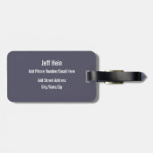 ライフリバティ&ピックルボールフラッグバッグラベル ラゲッジタグ (裏面横)