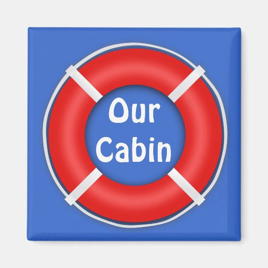 ライフリングや輪ステートルームドアマーカー マグネット (正面)