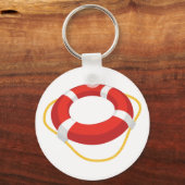 ライフリングや輪 キーホルダー (正面)