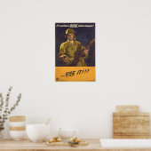 ライフルだ ポスター (キッチン)