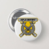 ライフルの専門家のバッジ 缶バッジ (正面&裏面)