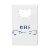 ライフルコロラドロック登山クイックドロー クレジットカード栓抜き (裏面)