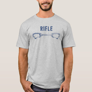 ライフルコロラドロック登山クイックドロー Tシャツ