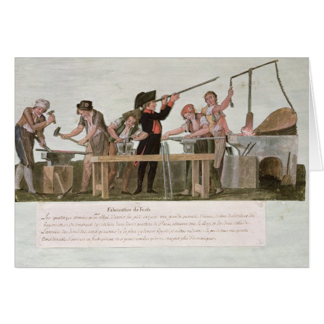 ライフルメーカーの研修会1793年 (正面横)