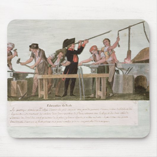 ライフルメーカーの研修会1793年 マウスパッド (正面)