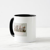 ライフルメーカーの研修会1793年 マグカップ (正面左)