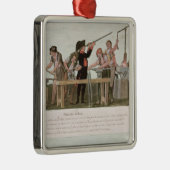 ライフルメーカーの研修会1793年 メタルオーナメント (右)