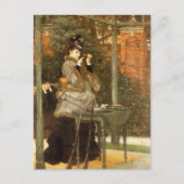 ライフル射程で，ジェームズ・ティソト氏，ヴィンテージアート ポストカード (正面)