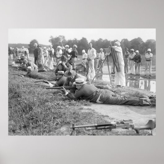 ライフル射程: 1917年 ポスター (正面)