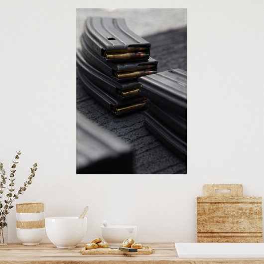 ライフル誌 ポスター (キッチン)