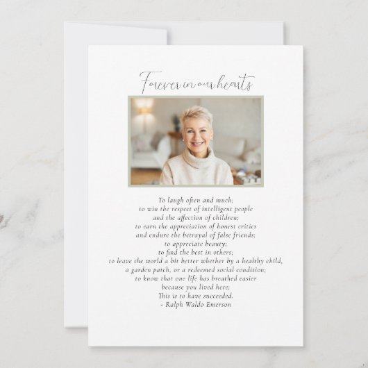 ライフレッドかわいらしフローラ葬儀お祝い 招待状 (裏面)