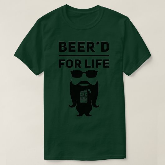 ライフレッド用Beerx27d Tシャツ (デザイン正面)