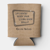 ライフロック時にあなたのリビングルーム転が、キャンプ 缶クーラー (正面)