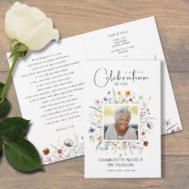 ライフワークお祝いの写真 チラシ