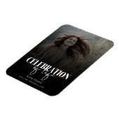 ライフワークお祝いの写真 マグネット (左側)