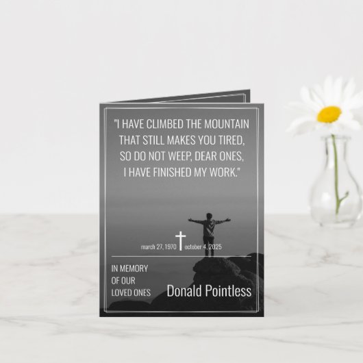 ライフワークス 002 カード (小さな植物)