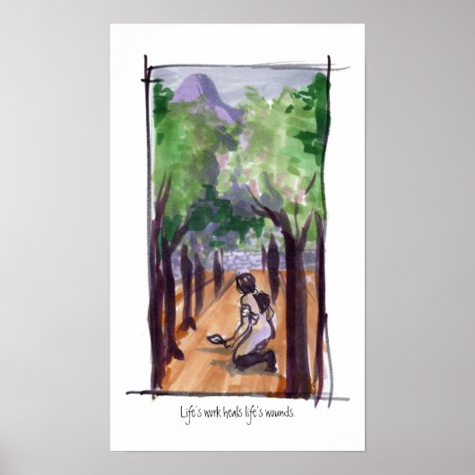 ライフワークプリント ポスター (正面)